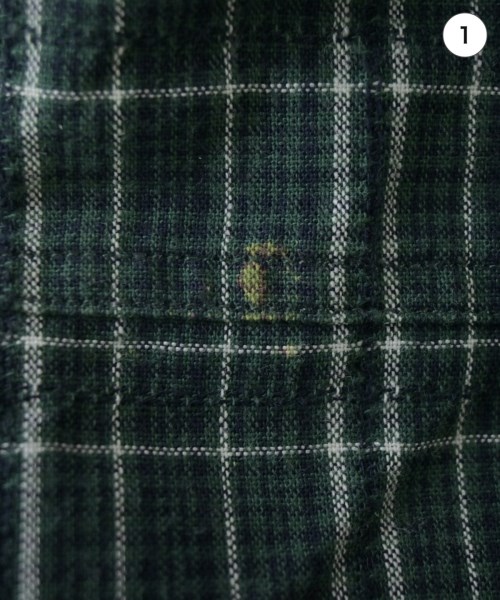 THE NORTH FACE PURPLE LABEL（ザノースフェイスパープルレーベル）カジュアルシャツ 緑 サイズ:L メンズ/2200653857077