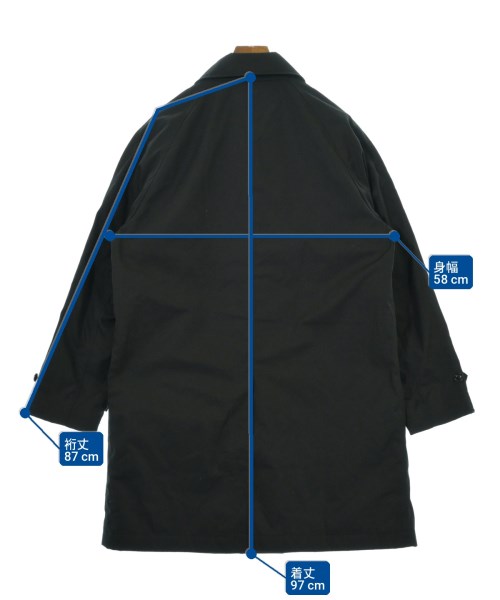 THE NORTH FACE PURPLE LABEL（ザノースフェイスパープルレーベル）ステンカラーコート 黒 サイズ:L メンズ/2200703649027