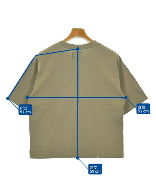 THE NORTH FACE PURPLE LABEL（ザノースフェイスパープルレーベル）Tシャツ・カットソー カーキ サイズ:S レディース/2200705263047