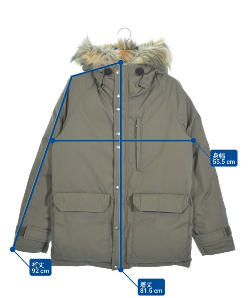 THE NORTH FACE PURPLE LABEL（ザノースフェイスパープルレーベル）ダウンジャケット/ダウンベスト グレー サイズ:-(XL位) メンズ/2200705013017