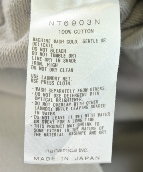 THE NORTH FACE PURPLE LABEL（ザノースフェイスパープルレーベル）スウェット グレー サイズ:L メンズ/2200707994079