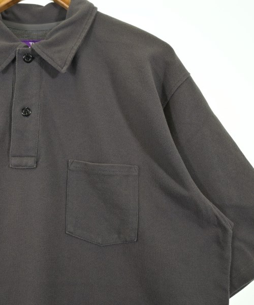 THE NORTH FACE PURPLE LABEL（ザノースフェイスパープルレーベル）ポロシャツ グレー サイズ:L メンズ/2200709851103