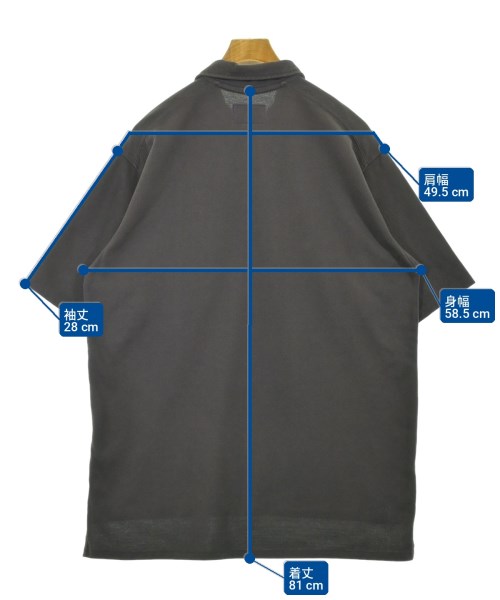 THE NORTH FACE PURPLE LABEL（ザノースフェイスパープルレーベル）ポロシャツ グレー サイズ:L メンズ/2200709851103