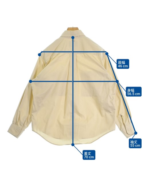 THE NORTH FACE PURPLE LABEL（ザノースフェイスパープルレーベル）カジュアルシャツ ベージュ サイズ:S メンズ/2200708915035