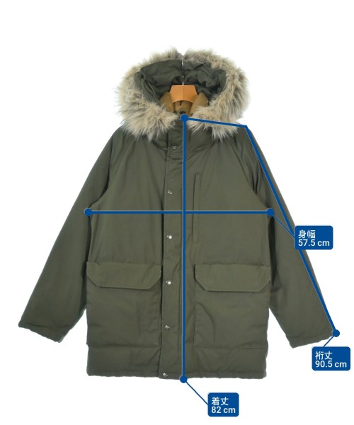 THE NORTH FACE PURPLE LABEL（ザノースフェイスパープルレーベル）ダウンコート カーキ サイズ:M メンズ/2200662787013