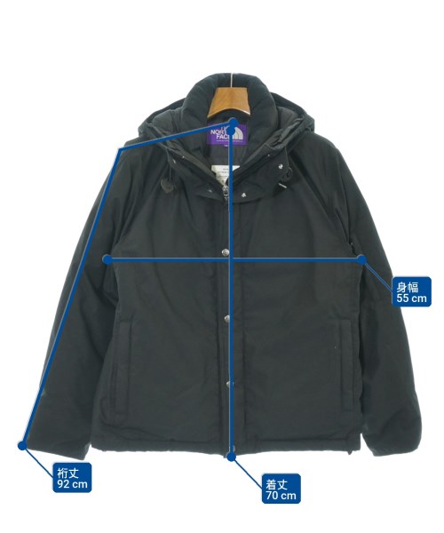 THE NORTH FACE PURPLE LABEL（ザノースフェイスパープルレーベル）ダウンジャケット/ダウンベスト 黒 サイズ:M メンズ/2200663225019