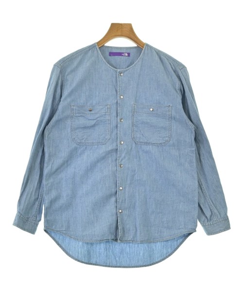 THE NORTH FACE PURPLE LABEL(ザノースフェイスパープルレーベル)カジュアルシャツ 青 サイズ:S/2200661932056