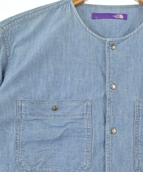 THE NORTH FACE PURPLE LABEL（ザノースフェイスパープルレーベル）カジュアルシャツ 青 サイズ:S レディース/2200661932056