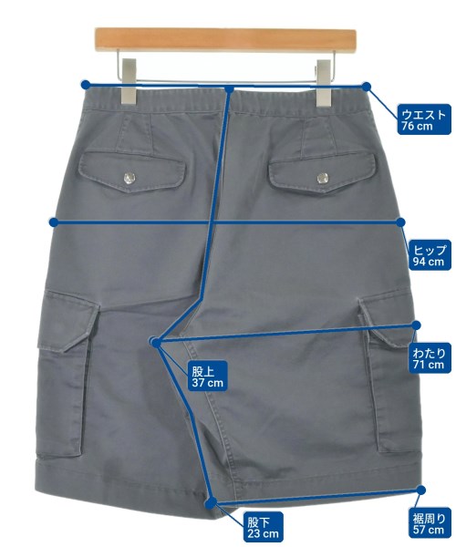 THE NORTH FACE PURPLE LABEL（ザノースフェイスパープルレーベル）ショートパンツ グレー サイズ:32(L位) メンズ/2200663340262