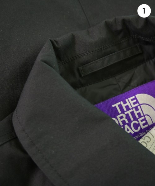 THE NORTH FACE PURPLE LABEL（ザノースフェイスパープルレーベル）ステンカラーコート 黒 サイズ:M メンズ/2200664543013