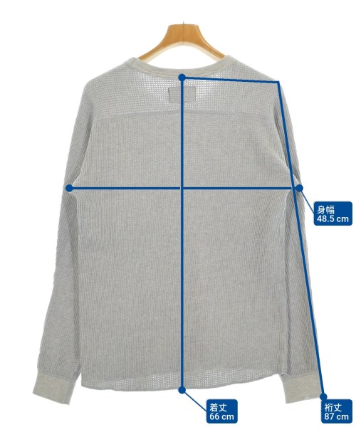 THE NORTH FACE PURPLE LABEL（ザノースフェイスパープルレーベル）Tシャツ・カットソー グレー サイズ:S メンズ/2200661279045