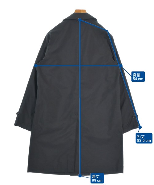 THE NORTH FACE PURPLE LABEL（ザノースフェイスパープルレーベル）ステンカラーコート 黒 サイズ:S メンズ/2200663880010