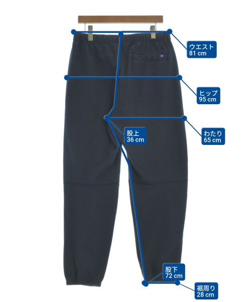 THE NORTH FACE PURPLE LABEL（ザノースフェイスパープルレーベル）スウェットパンツ 紺 サイズ:34(XL位) メンズ/2200667682160