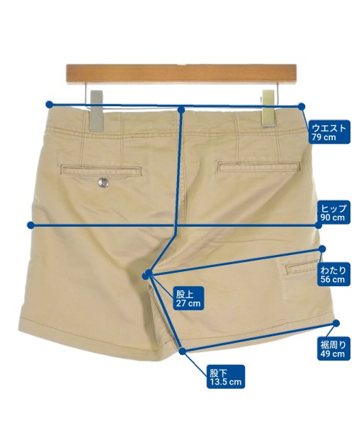 THE NORTH FACE PURPLE LABEL（ザノースフェイスパープルレーベル）ショートパンツ ベージュ サイズ:M レディース/2200667957015