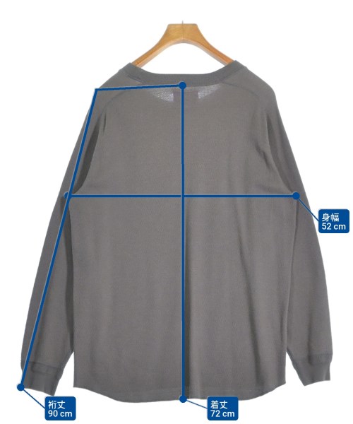 THE NORTH FACE PURPLE LABEL（ザノースフェイスパープルレーベル）Tシャツ・カットソー グレー サイズ:M メンズ/2200670324026