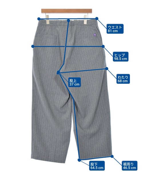 THE NORTH FACE PURPLE LABEL（ザノースフェイスパープルレーベル）スラックス グレー サイズ:34(XL位) メンズ/2200670593033