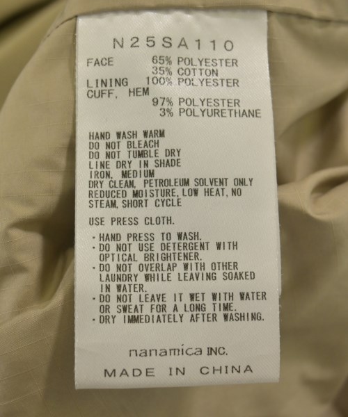 THE NORTH FACE PURPLE LABEL（ザノースフェイスパープルレーベル）その他 ベージュ サイズ:L メンズ/2200729078023