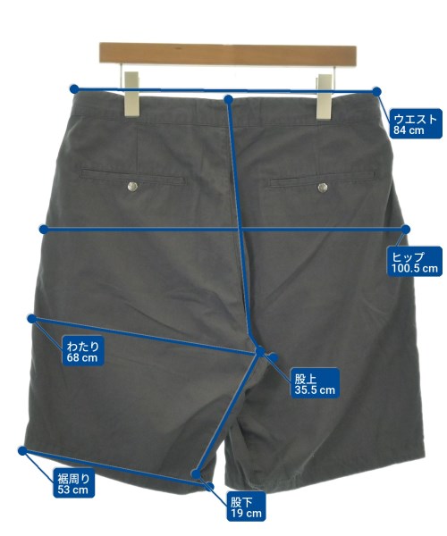 THE NORTH FACE PURPLE LABEL（ザノースフェイスパープルレーベル）ショートパンツ グレー サイズ:34(XL位) メンズ/2200724196159