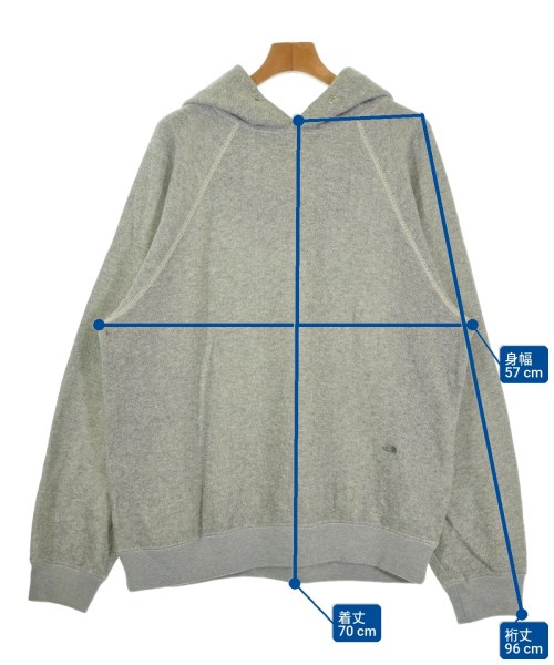 THE NORTH FACE PURPLE LABEL（ザノースフェイスパープルレーベル）パーカー グレー サイズ:XL メンズ/2200724196340