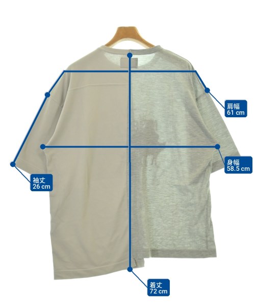 THE NORTH FACE PURPLE LABEL（ザノースフェイスパープルレーベル）Tシャツ・カットソー グレー サイズ:L メンズ/2200724196425