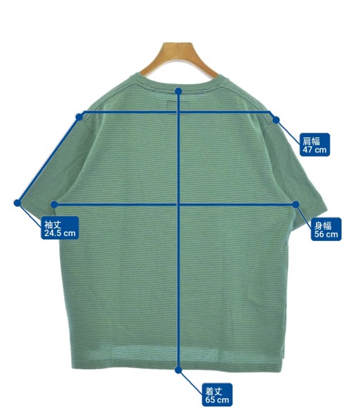 THE NORTH FACE PURPLE LABEL（ザノースフェイスパープルレーベル）Tシャツ・カットソー 緑 サイズ:M メンズ/2200717461103