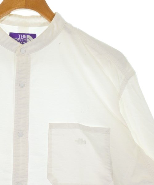 THE NORTH FACE PURPLE LABEL（ザノースフェイスパープルレーベル）カジュアルシャツ 白 サイズ:L メンズ/2200717536306