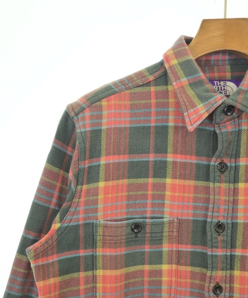 THE NORTH FACE PURPLE LABEL（ザノースフェイスパープルレーベル）カジュアルシャツ 赤 サイズ:M メンズ/2200723537045