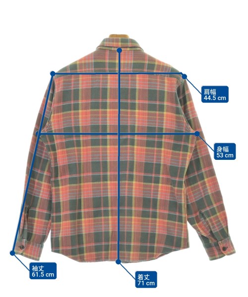 THE NORTH FACE PURPLE LABEL（ザノースフェイスパープルレーベル）カジュアルシャツ 赤 サイズ:M メンズ/2200723537045