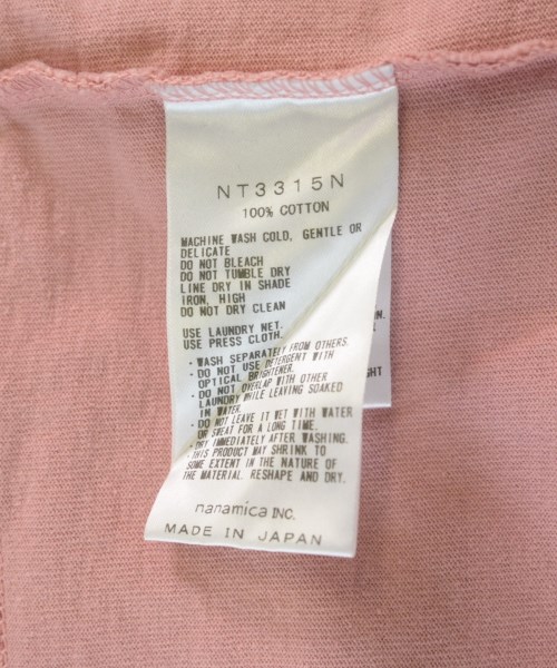 THE NORTH FACE PURPLE LABEL（ザノースフェイスパープルレーベル）Tシャツ・カットソー ピンク サイズ:M メンズ/2200722161159