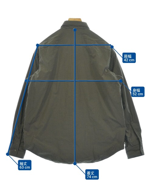 THE NORTH FACE PURPLE LABEL（ザノースフェイスパープルレーベル）カジュアルシャツ グレー サイズ:M メンズ/2200724677030