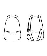 THE NORTH FACE PURPLE LABEL（ザノースフェイスパープルレーベル）バックパック・リュック 白 サイズ:- メンズ/2200725909031