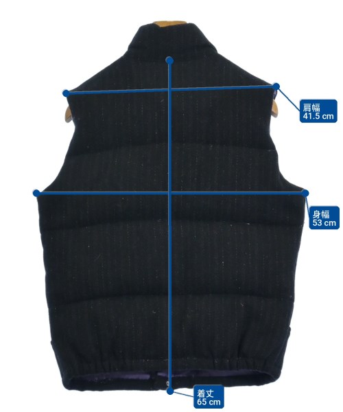 THE NORTH FACE PURPLE LABEL（ザノースフェイスパープルレーベル）ダウンジャケット/ダウンベスト 紺 サイズ:S メンズ/2200728187023