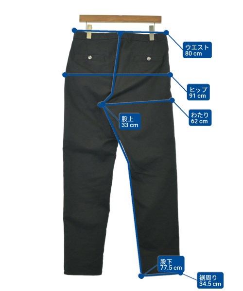THE NORTH FACE PURPLE LABEL（ザノースフェイスパープルレーベル）チノパン 黒 サイズ:34(XL位) メンズ/2200678166017