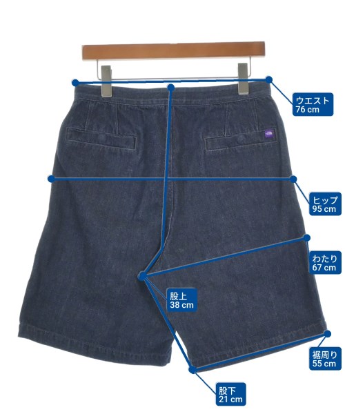 THE NORTH FACE PURPLE LABEL（ザノースフェイスパープルレーベル）ショートパンツ 青 サイズ:30(M位) メンズ/2200684331041