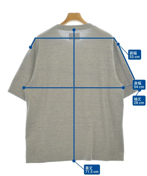 THE NORTH FACE PURPLE LABEL（ザノースフェイスパープルレーベル）Tシャツ・カットソー グレー サイズ:L メンズ/2200686628378