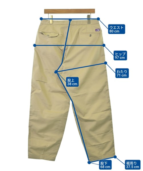 THE NORTH FACE PURPLE LABEL（ザノースフェイスパープルレーベル）チノパン ベージュ サイズ:32(L位) メンズ/2200686978305