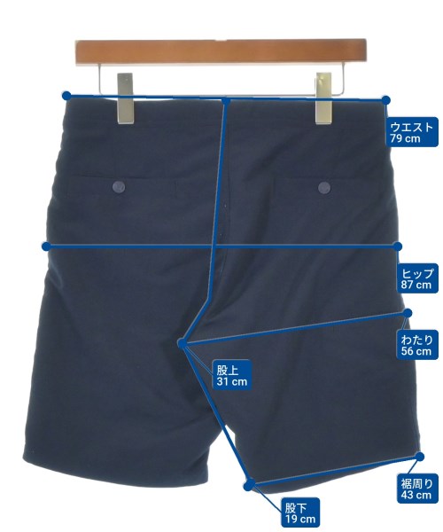 THE NORTH FACE PURPLE LABEL（ザノースフェイスパープルレーベル）ショートパンツ 紺 サイズ:30(M位) メンズ/2200684614168