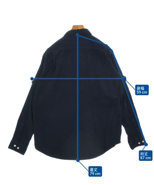 THE NORTH FACE PURPLE LABEL（ザノースフェイスパープルレーベル）カジュアルシャツ 紺 サイズ:L メンズ/2200688514020