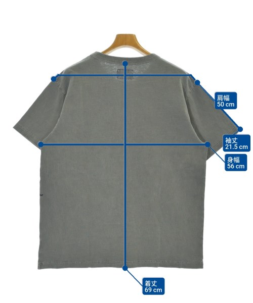 THE NORTH FACE PURPLE LABEL（ザノースフェイスパープルレーベル）Tシャツ・カットソー グレー サイズ:M メンズ/2200692587027