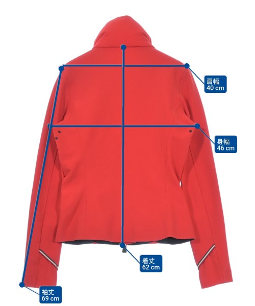 MONCLER GRENOBLE（モンクレールグルノーブル）ダウンジャケット/ダウンベスト 赤 サイズ:S レディース/2200640454029