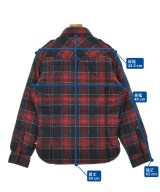 MONCLER GRENOBLE（モンクレールグルノーブル）カジュアルシャツ 赤 サイズ:0(XS位) メンズ/2200606114271