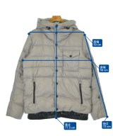 MONCLER GRENOBLE（モンクレールグルノーブル）ダウンジャケット/ダウンベスト グレー サイズ:4(XL位) メンズ/2200663371044