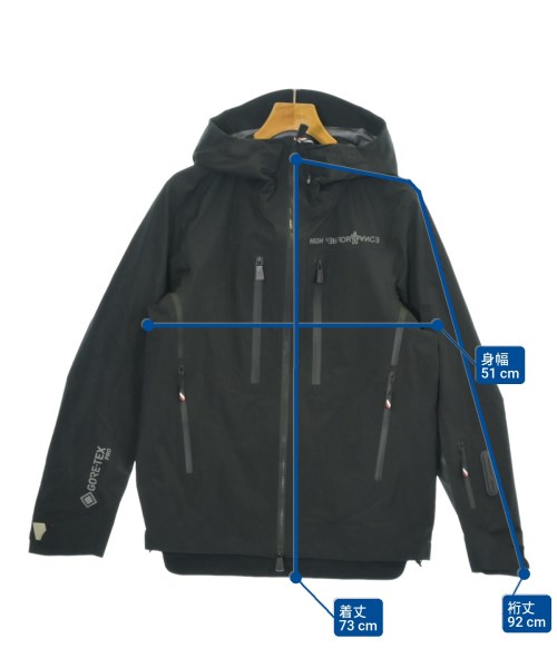 MONCLER GRENOBLE（モンクレールグルノーブル）マウンテンパーカー 黒 サイズ:1(S位) メンズ/2200694690015