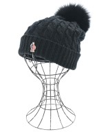 MONCLER GRENOBLE（モンクレールグルノーブル）ニットキャップ・ビーニー 黒 サイズ:- レディース/2200658767074