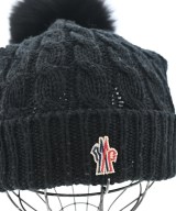 MONCLER GRENOBLE（モンクレールグルノーブル）ニットキャップ・ビーニー 黒 サイズ:- レディース/2200658767074