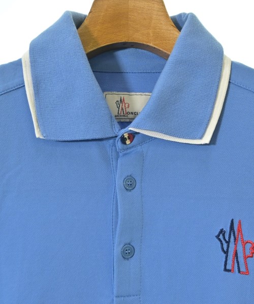 MONCLER GRENOBLE（モンクレールグルノーブル）ポロシャツ 青 サイズ:S メンズ/2200709578079