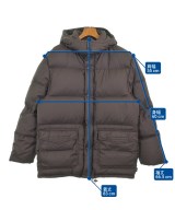 MONCLER GRENOBLE（モンクレールグルノーブル）ダウンジャケット/ダウンベスト 茶 サイズ:3(L位) メンズ/2200714780016