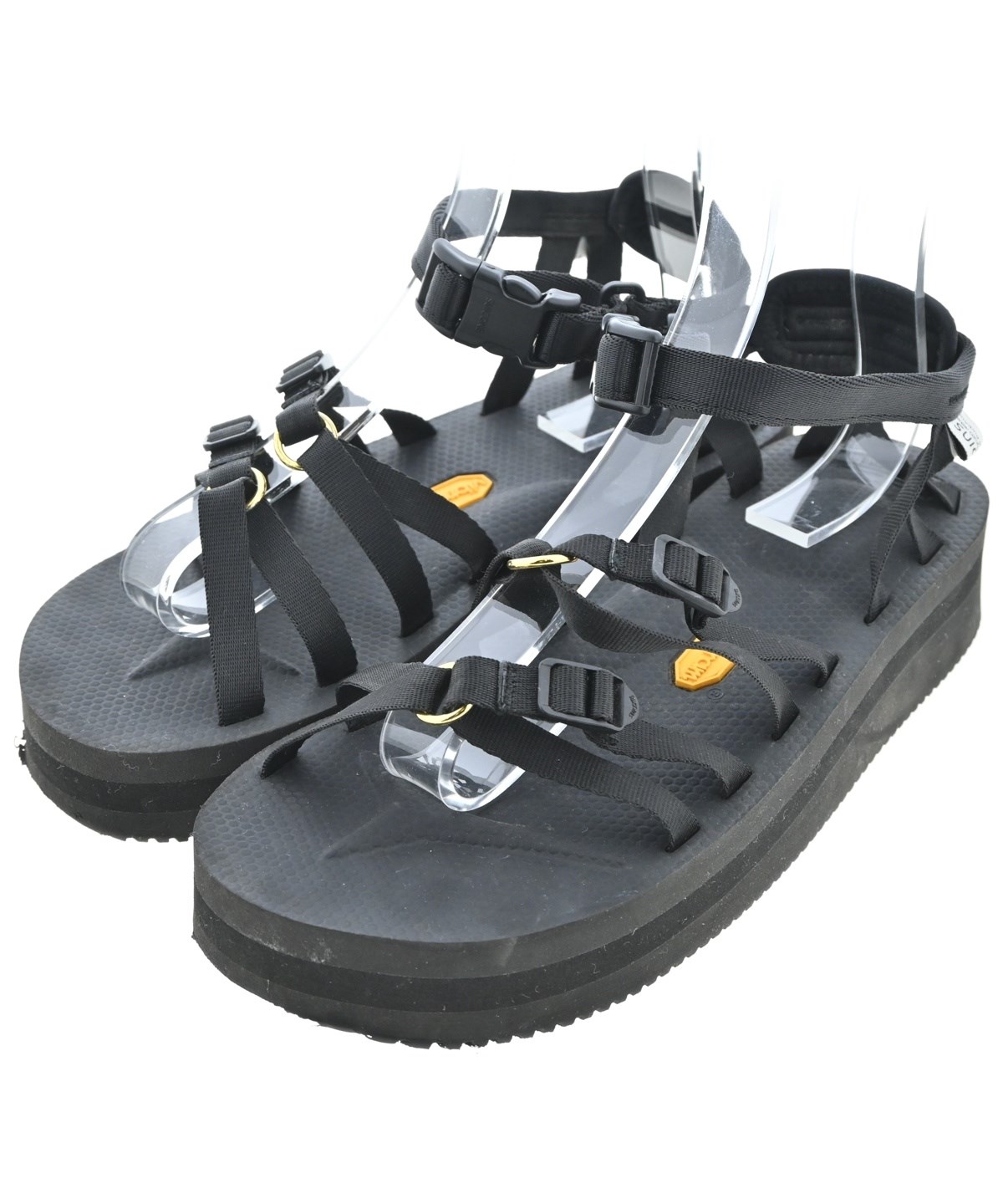 Suicoke（スイコック）サンダル 黒 サイズ:25cm レディース