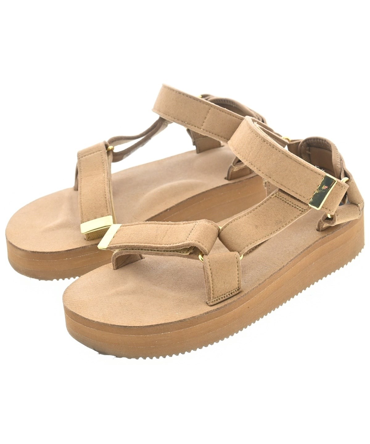 Suicoke（スイコック）サンダル ベージュ サイズ:-(24cm位) レディース
