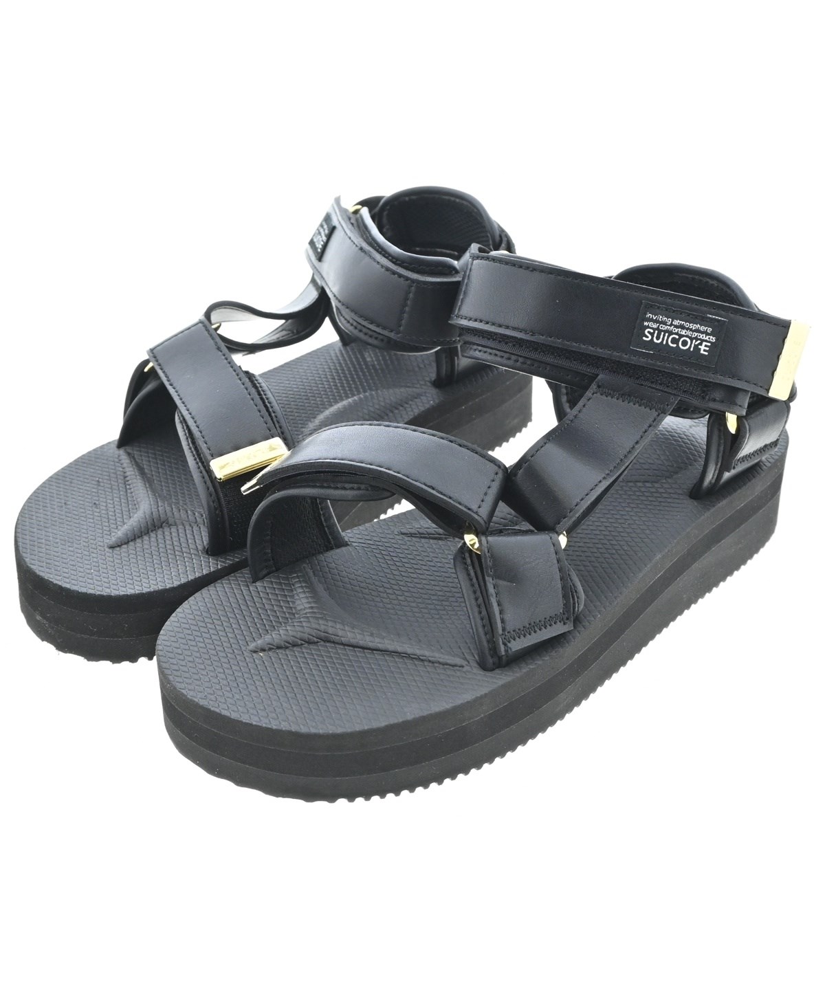 Suicoke（スイコック）サンダル 黒 サイズ:24cm レディース